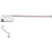 Prime-Line TH 23031 Single Arm Operator, 13-1/2", W/Crank, SILL MOUNT R.H., White