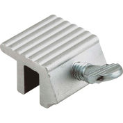 Primeline Products U 9800 Sliding Window Lock, Steel Screw, Mill Finish