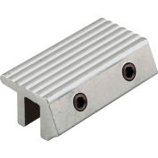 Primeline Products U 9817 Sliding Door Lock, Tamper Resistant, White Finish