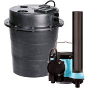 Little Giant 506055 WRS Series 1/3HP Water Removal System - 115V- Integral- 7-10" On Level