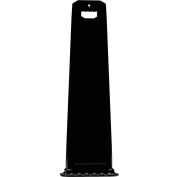 4100-BK Vertical Panel Channelizer Barricade W/ Oversized Handle, Black
