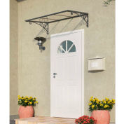 Palram - Canopia Venus™ 1350 HG9530 Door Awning - 34"L x 53"W Clear