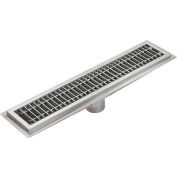 IMC Floor Water Receptacle FWR-36-SG with Stainless Steel Grating & 1 Center Drain