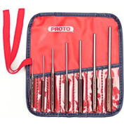 Proto J49007 7 PC. 1/16"-1/4" Hardened Roll Pin Punch Set