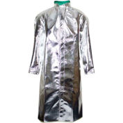 National Safety Apparel® Standard Aluminized 50 Coat, L, Aluminized, C17ASLG50