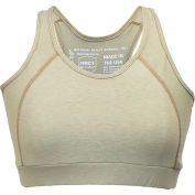 National Safety Apparel® FR Control 2.0 Women's Sports Bra, L, Tan, FRBRAJKLG