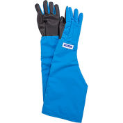 National Safety Apparel® SaferGrip Shoulder Length Cryogenic Glove, Medium, Blue, G99CRSGPMDSH