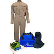 ArcGuard® KIT2CVPR08NGB2X 8 cal DuPont Protera Arc Flash Kit FR Coverall & Balaclava, 2XL