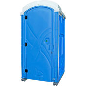PolyPortables Axxis Portable Restroom, Blue 47"L x 43"W x 92"H - PPAX-03