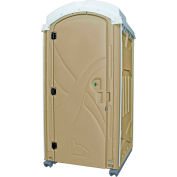 PolyPortables Axxis Portable Restroom, Tan 47"L x 43"W x 92"H - PPAX-13