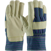 PIP Pigskin Leather Palm W/3M® Thinsulate Lining, Striped Fabric, XL