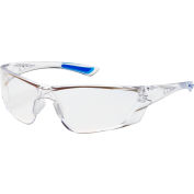 Bouton® Optical Recon Rimless Safety Glasses, Clear Lens, Anti-Scratch/Anti-Fog, Clear Frame - Pkg Qty 12