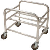 Prairie View Bulk Mover Cart LUGCT1BK8 - 8 Bushel, 33"L x 22-1/4"W x 23"H, Gray