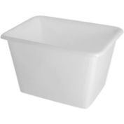 Prairie View Bulk Tub LUGNBT6 - 6 Bushel, 32-1/4"L x 23-1/4"W x 20"H, Off-White