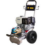 BE Gas Pressure Washer W/ Honda GX390 Engine & CAT Pump, 4200 PSI, 13 HP, 3.9 GPM
