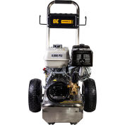 BE Gas Pressure Washer W/ Honda GX390 Engine, 4000 PSI, 4.0 GPM, 3/8" Hose