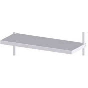 Prairie View CANT1248, Cantilever Shelf, Adjustable Solid Shelf, 12W x 2"H x 48"L, Aluminum
