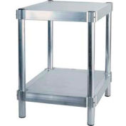 Prairie View A202436-2, Shelving Unit, 2 shelf, 20"W x 24"H x 36"L, Aluminum