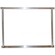 Prairie View WM3650, Wall Mount Bracket For Cantilever Shelves, 36"W x 2"H x 50L, Aluminum