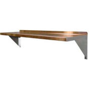 Prairie View WS1224, Wall Mount Shelf, 12"W x 12"H x 24"L, Aluminum