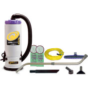 ProTeam® Super QuarterVac HEPA Backpack Vacuum w/14" Floor Tool, Telescoping Wand