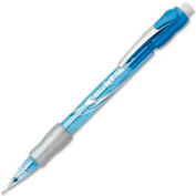 Pentel® Icy Mechanical Pencil, Pocket Clip, Refillable, 0.5mm, Blue, Dozen