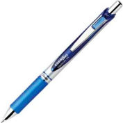Pentel® EnerGel Liquid Retractable Gel Ink Pen, Metal Tip, Refillable, 0.7mm, Blue Ink