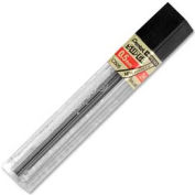 Pentel® Super Hi-Polymer Lead Refill, Fine, 2H Leads, 0.5mm, Black, 12/Tube