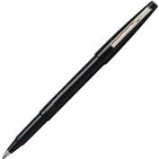 Pentel® Rolling Writer Rollerball Pen, 0.8mm, Black Barrel/Ink, Dozen