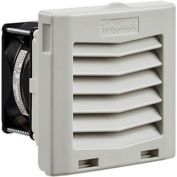 Hoffman HF Series 4 Inch Side-Mount Filter Fan for Enclosure, 21 CFM, 115V