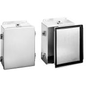Hoffman A1614NFAL, Junction Box, Type 4X, Clamp Cover, 16.00x14.00x6.00