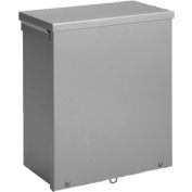 Hoffman A18R186, Screw Cover, Type 3R, 18.00X18.00X6.00, A-B-C-D-E-F-G-H-I Knockout Ptrn