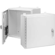 Hoffman A48H3616SSLP3PTW, Painted White W/3-Point Ltch, Type 4X, 48.00x36.00x16.00in, Ss