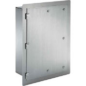 Hoffman AFM30248SS, PHARMAPRO™ Flush Mount Hinged Encl, 30.00x24.00x8.00