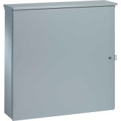 Hoffman ATC36R366, Telephone Cabinet, Wood Panel, 36.00X36.00X6.00, Steel/Wood
