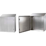 Hoffman CSD24248SSST, CONCEPT™ Sloped Top, Type 4X, 24.00x24.00x8.00in, SS Type 304