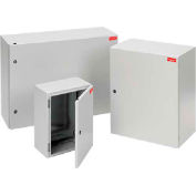 Hoffman G600400225G FUSION G7™ Wall-Mount Enc W/Gl Plate, 600x400X225mm