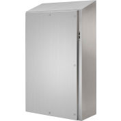 Hoffman WS24HS2508SS, Watershed™ Wall-Mount Enclosure, Type 4X, 24.00X25.00X8.00