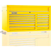 Proto J555027-12YL 550S Series 50"W X 25"D X 27"H 12 Drawer Yellow Top Chest