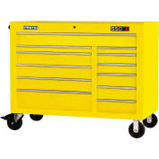 Proto J555041-12YL 550S Series 50"W X 25"D X 41"H 12 Drawer Yellow Workstation