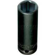Proto J7322M 1/2" Drive Deep Impact Socket 22mm - 6 Point, 3-1/2" Long