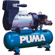 Puma LA5706, Portable Electric Air Compressor, 1 HP, 1.5 Gallon, Hot Dog, 2.2 CFM