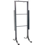 Power Systems Standing Mat Storage Rack - 30"L x 29"W x 79"H - Gray