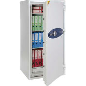 Phoenix Safe Fire Commander 2-Hour Digital Fire & Water Resistant Safe 13.37 cu ft, Off-White, Steel