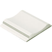 Rigid Temporary Raised Pavement Marker W/ Adhesive, 1-Way, White - Pkg Qty 200