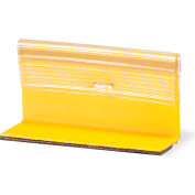 4" Flexible Temporary Raised Pavement Marker, 2-Way, Yellow - Pkg Qty 500