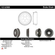 Centric Parts 122.62008 Premium Brake Drum 