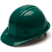 Green Cap Style 4 Point Snap Lock Suspension Hard Hat - Pkg Qty 16