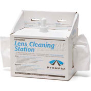 Lens Cleaning Station, 8oz Cleaning Solution, 600 Tissues - Pkg Qty 10