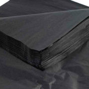 Global Industrial&#153; Gift Grade Tissue Paper, 20&quot;W x 30&quot;L, Black, 480 Sheets
